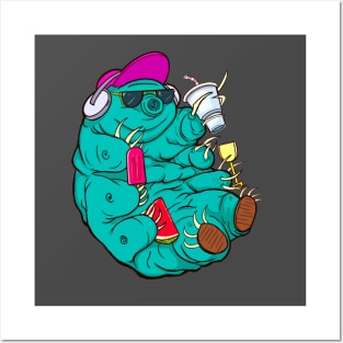 Water Bear Survives Chill Posters and Art